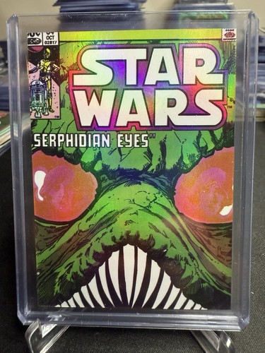 2024 Topps Star Wars Masterwork- Comic Cover- #64 MC-15 - Rainbow Foil - 163/299