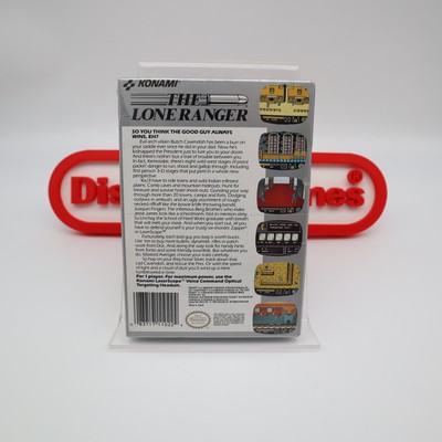The Lone Ranger（ローン レンジャー）【中古美品・NES北米版】 The Lone Ranger (Nintendo NES, 1991) H-Seam Sealed NOS Rare