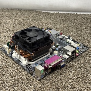 ECS A960M-M4 Rare Small AM3+ AM3 Plus Motherboard and AMD Athlon 255 CPU Combo