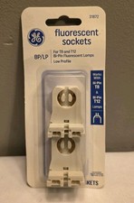 GE Fluorescent Sockets For T8 T12 Bi-Pin Lamps