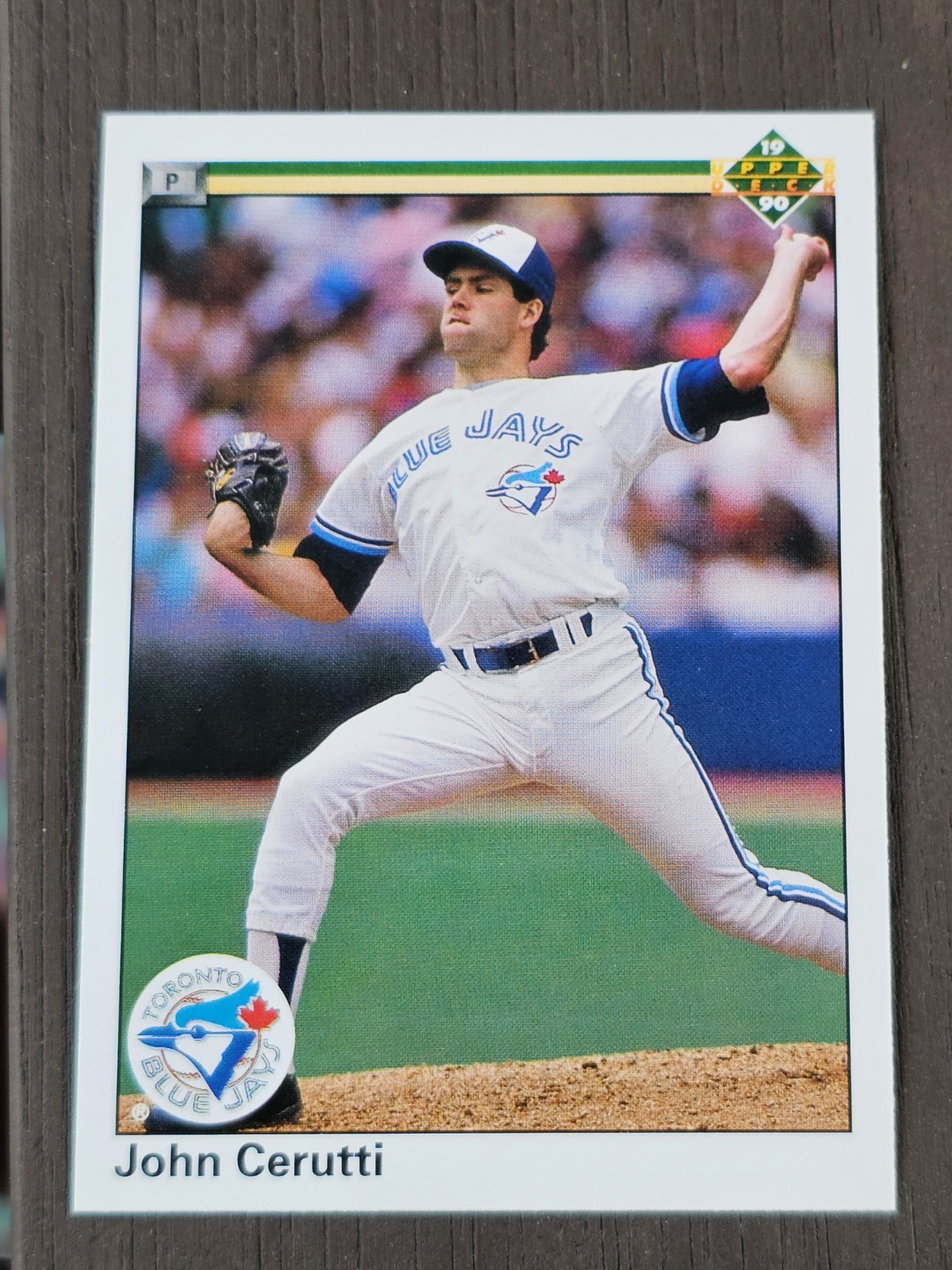 1990 Upper Deck - John Cerutti #485 Toronto Blue Jays 
