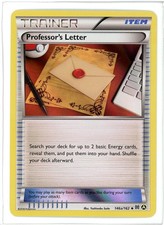 Professor's Letter Holo 146a/162 Alternate Art Promo Pokemon Card