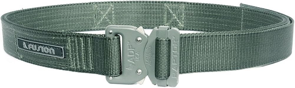 FUSION Shooters Unisex Belt Shooting Belt Loot Belt, Leaf Green, Large/136 cm