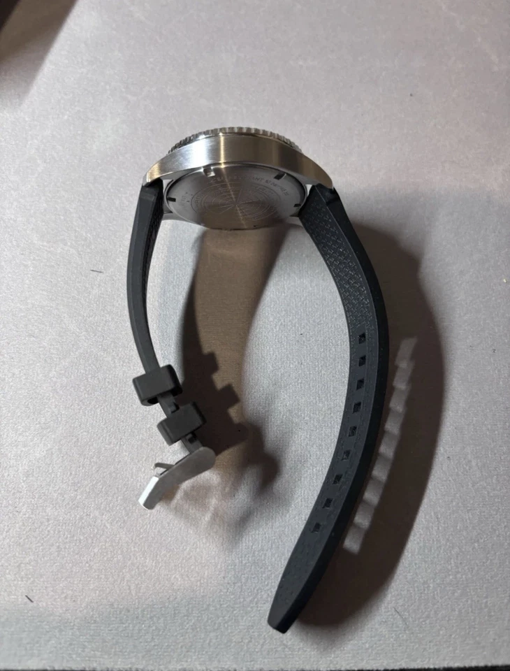 Hamilton Khaki Navy Men's Black Watch with Rubber Band - H82335331 - Image 3 of 4