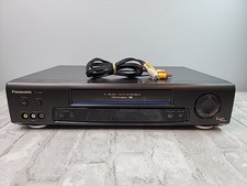 Panasonic Omnivision Blue Line VCR PV-7660 VHS Player No Remote Tested  Working