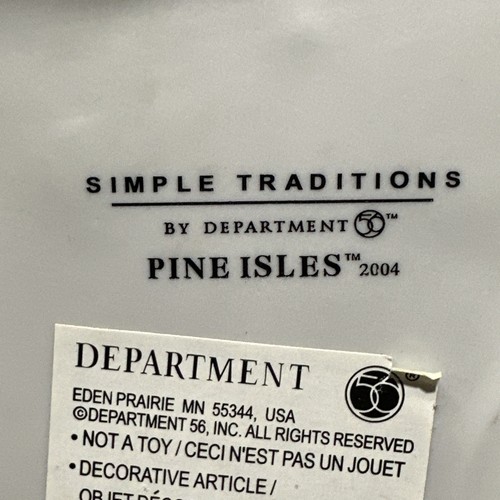 Dept 56 The Fish Shack Cleaning Station Simple Traditions Pine Isles #56.06149 - Imagen 12 de 13