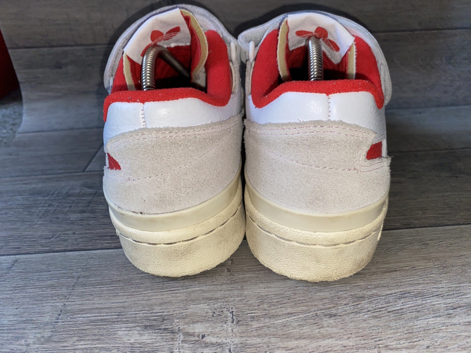 Adidas Women’s Forum 84 Low Originals Size uk 4  White Red image 3