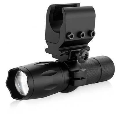 1000 Lumen Tactical Flashlight w/ Magazine Tube Mount For Mossberg