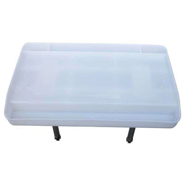 Large Bait Board Eagle Fishing Boat Cutting Fillet Anodised Aluminium Legs - image 4 of 4