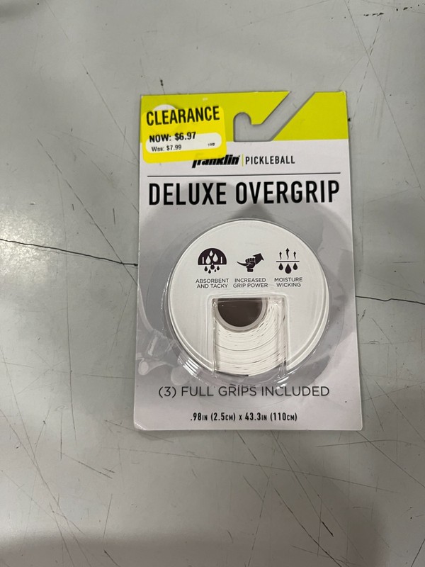 Franklin Pickleball Deluxe Overgrip-new