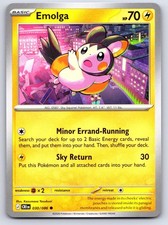 Emolga 030/086 Common Chaos Rising Pokemon
