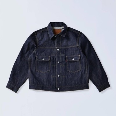 Levi's x Journal Standard Type 2 Big E Denim Trucker Jacket New