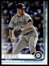 2019 Topps Update Matt Festa #US111 Rookie Seattle Mariners