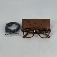 Ray-Ban Meta Wayfarer Gen 1 Shiny Caramel Transparent/Clear to Graphite Green