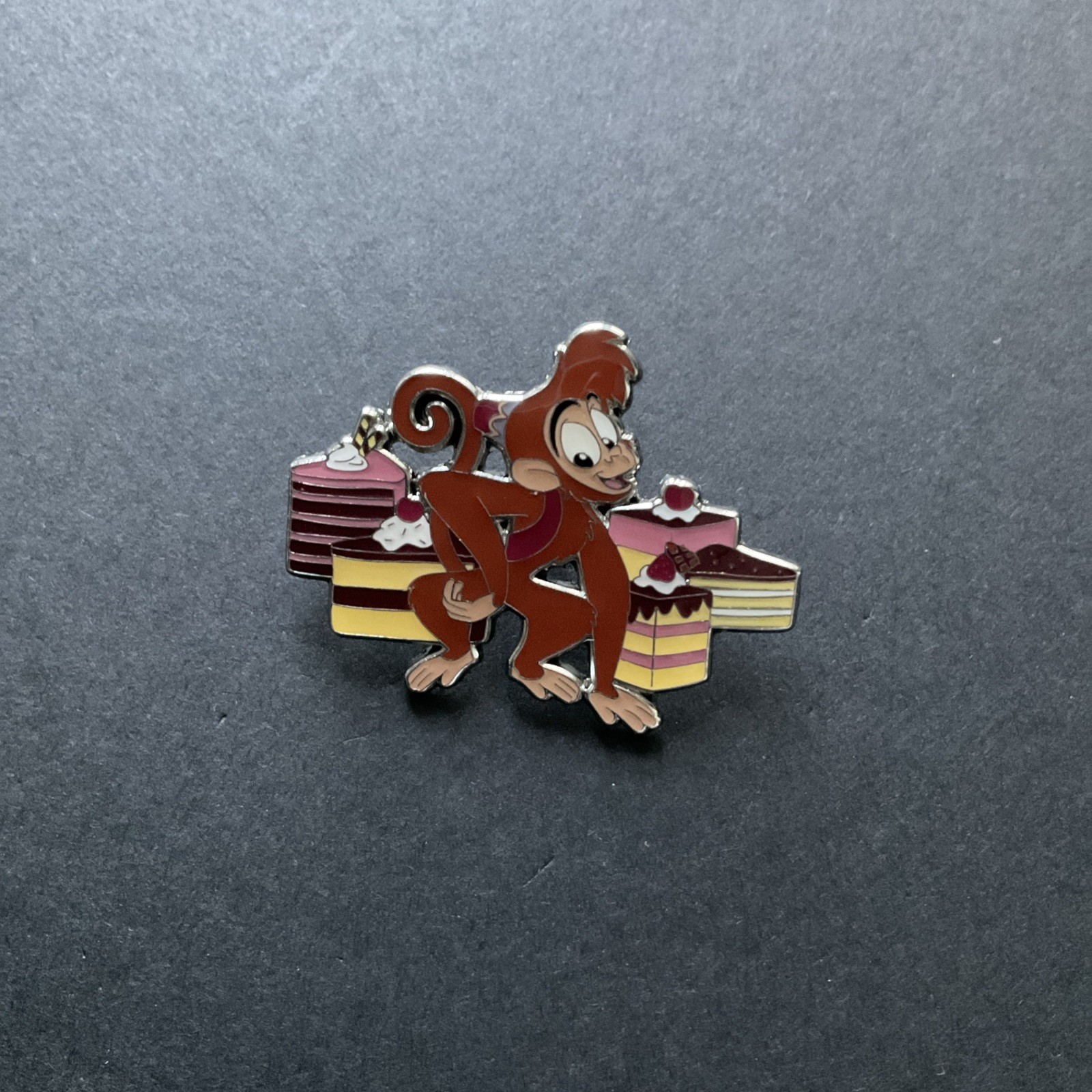 Loungefly Disney Princess Sidekicks Desserts Pin Blind Box - Aladdin Abu & Cake