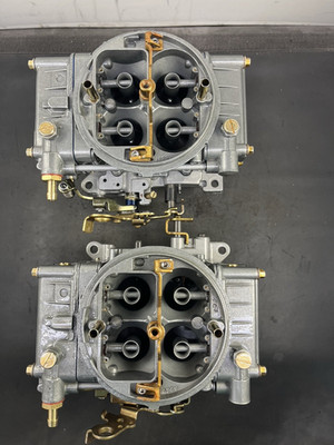Holley matched pair 4224/660 tunnel ram carburetors.
