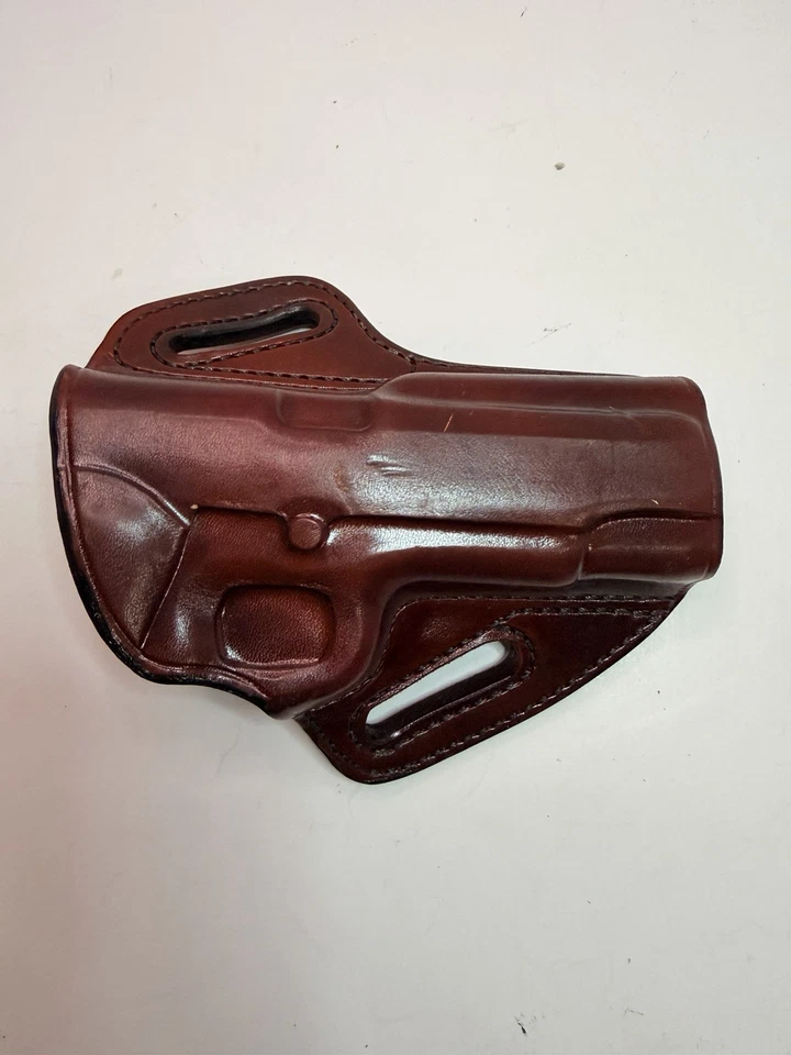 Funda Cinturón Cuero Galco CON266H Marrón - Mano Derecha OWB Foto 4 de 4