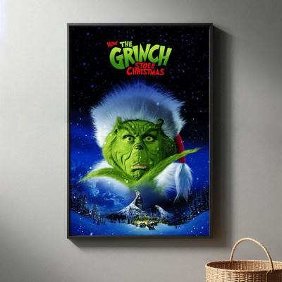 NEW How The Grinch Stole Christmas Movie Poster Print Photo Wall Art No Frame