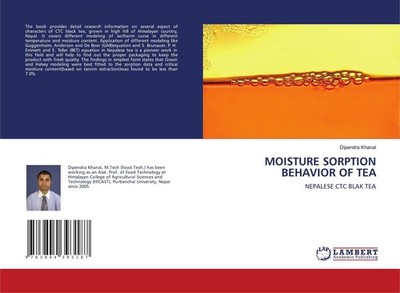 MOISTURE SORPTION BEHAVIOR OF TEA Dipendra Khanal