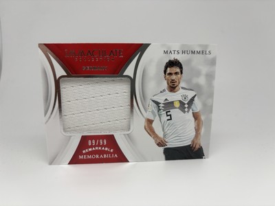 2018 Panini Immaculate Soccer MATS HUMMELS / Germany /99 Remarkable Memorabilia