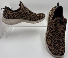 Skechers Ultra Flex Wild Expedition Leopard Women’s Size 11