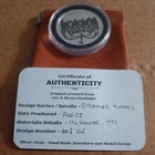 1 Oz .999 Silver Stranger Things Round With COA No02. SILVER STAN CREATION.