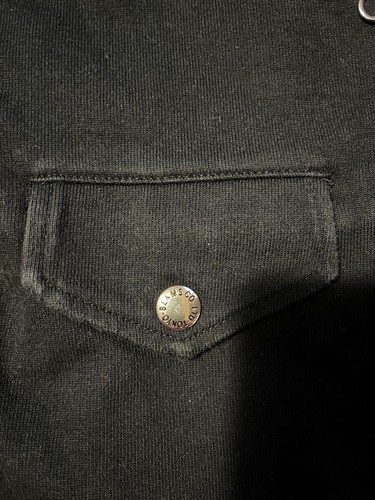 Beautiful BEAMS sweat fabric riders double jacket size M - Picture 6 of 24