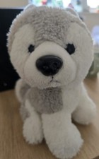 Card Factory Cuddles Collection Cute Husky Pup Soft Toy