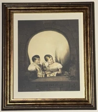 Memento Mori Vintage Anamorphic Painting Print Framed Art Human Skull Momento