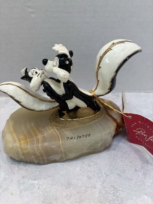 Ron Lee Warner Bros ; Pepe Le Pew And Penelope, 1998  Statue