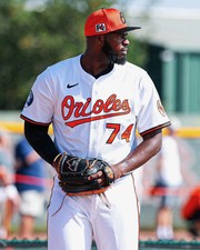 FELIX BAUTISTA 8x10 PHOTO #1 Baltimore Orioles WM
