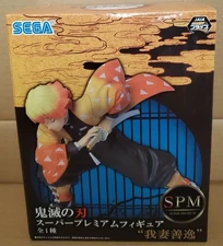 SEGA Kimetsu no Yaiba Demon Slayer Zenitsu Agatsuma SPM Super Premium Figure