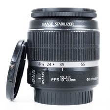 Canon EF-S 18-55mm f/3.5-5.6 IS Lens – Standard Zoom - Manual focus