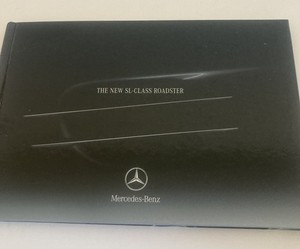 Hard Cover Mercedes-Benz SL-Class Roadster R230 Brochure 2001-2003 SL500 SL55