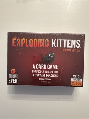 *NEW* The Original Exploding Kittens Card Game | Family Friendly Party Game