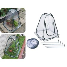 La Mini Tente A Surgi Vers Le Haut La Couverture Transparente de Pot de Fleurs