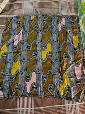 3 Vintage Vera Newman Scarves, 24 x 24, 15 x 43 And 22 x 22.