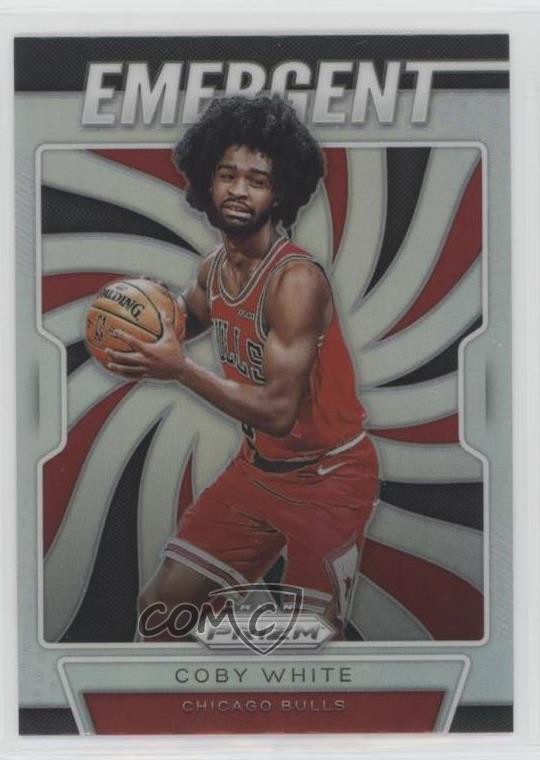 2019-20 Panini Prizm Emergent Silver Prizm Coby White #1 8f4
