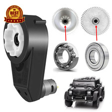 12V 550 40000RPM High Speed Steel Gears Motor Gearbox for Power Wheels Motor Upg