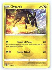 CARTA POKEMON TCG ZYGARDE 134/195 TEMPESTA ARGENTO