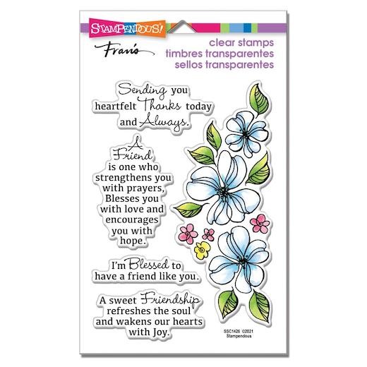 Stampendous Perfectly Clear Stamps - Dogwood Friend