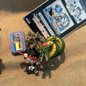 Dragon Ball Z Cassette with Figure, Triple Keyholder, FAMICOM, Bundle