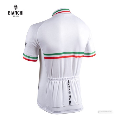 Bianchi Isalle Men's Cycling Jersey (White) S, M, L, XL, 2XL - Picture 2 of 7