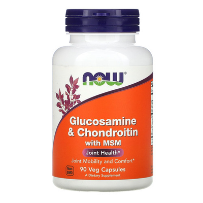 #ad Now Foods Glucosamine Chondroitin with MSM 90 Capsules GMP Quality Assured $18.88