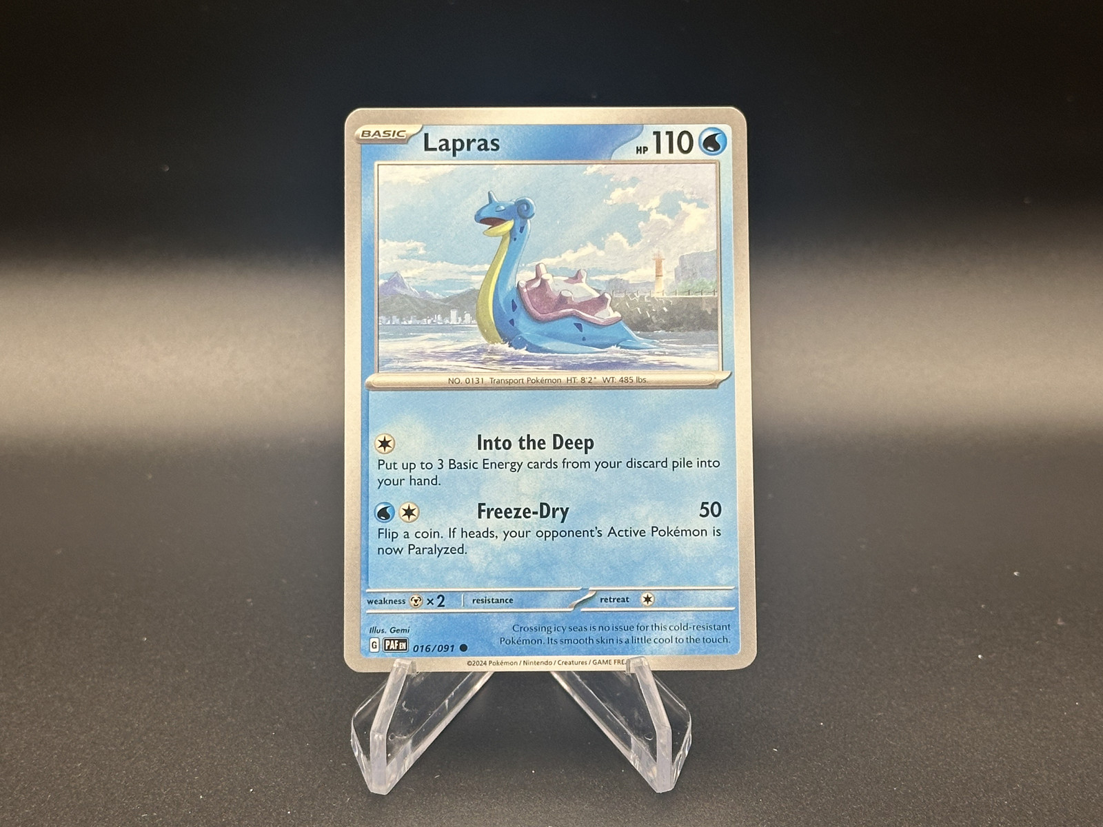 Lapras - 16/91 Paldean Fates - Pokémon TCG - 2024