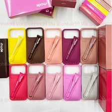 Rhode "Summer Lip Gloss" & 3D Silicon Case For iPhone 17 Pro Max 16 15 14 13 12