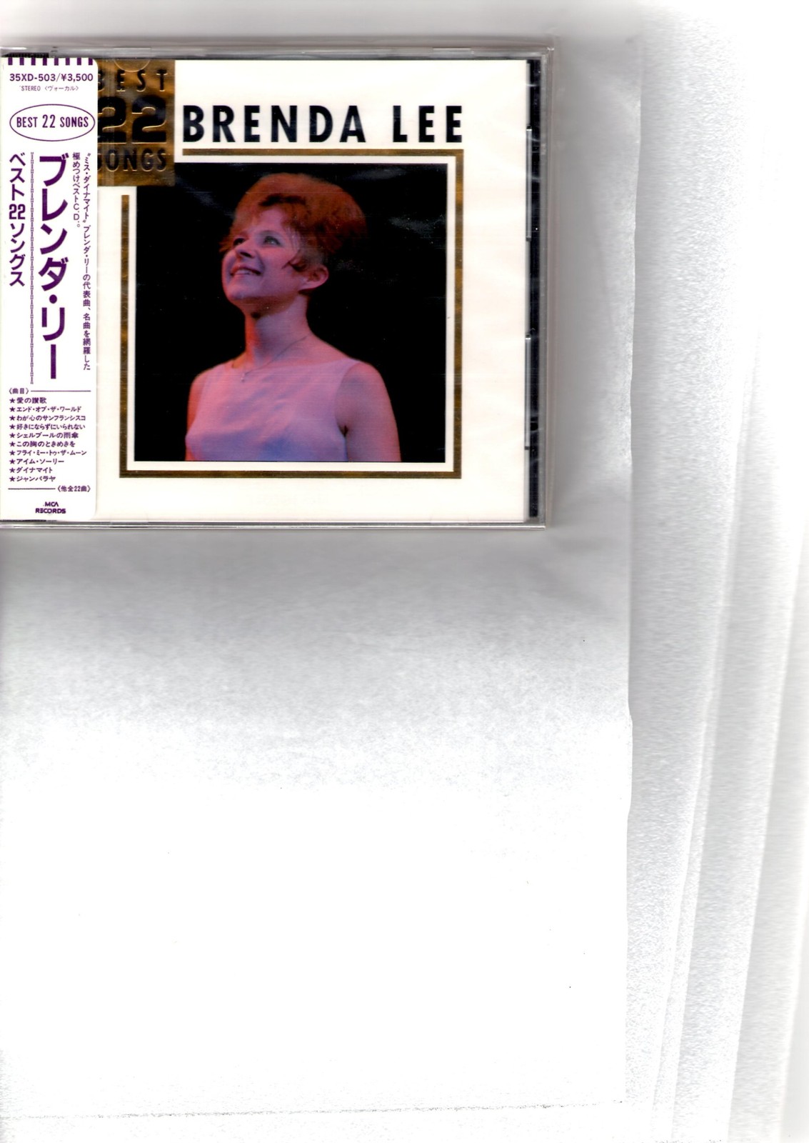 20 ЛУЧШИХ ПЕСЕН Бренды Ли (CD) (ИМПОРТ ИЗ Великобритании)