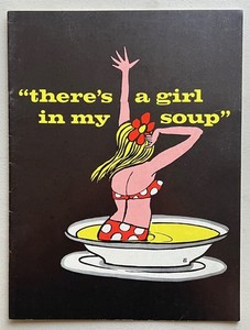 There’s A Girl In My Soup 1968 Program Don Ameche Betsy Von Furstenberg