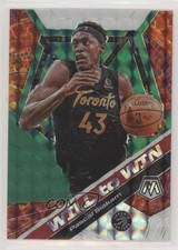 2019-20 Panini Mosaic Will to Win Green Mosaic Prizm Pascal Siakam #8 n1u
