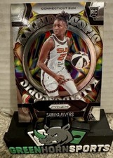 Saniya River 2025 Panini Prizm WNBA KALEIDOSCOPIC Rookie Card #13 SUN RC Insert